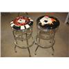 Image 2 : Lot Of 5 Biker & Gaming Bar Stools