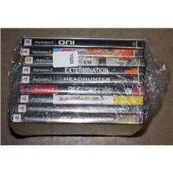 9 Playstation 2 Games