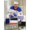 Image 1 : 2022-23 SP Game Used Connor McDavid Authentic Fabrics 3 color patch #22/35