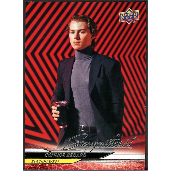 2024-25 Upper Deck Series One Connor Bedard Swagnificent SSP