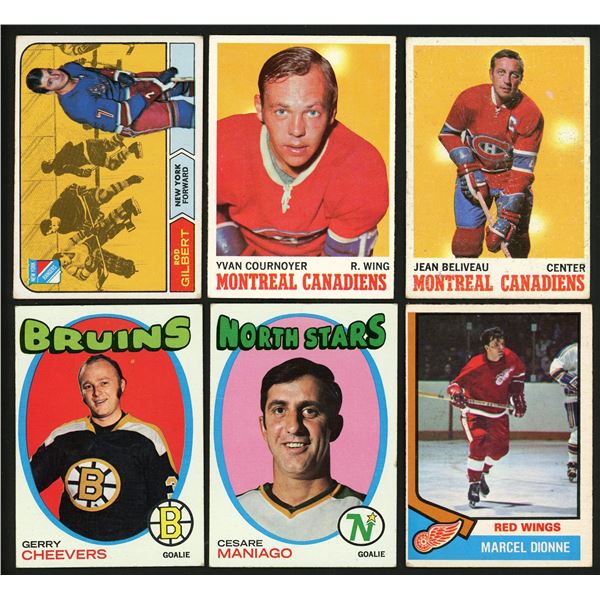 Lot of 12 x 70s Stars & HOFers