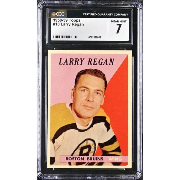 1958-59 Topps #10 Larry Regan (CGC 7)