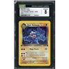 Image 1 : 2000 Pokémon Dark Machamp(swirl) 1st edition - CGC 8