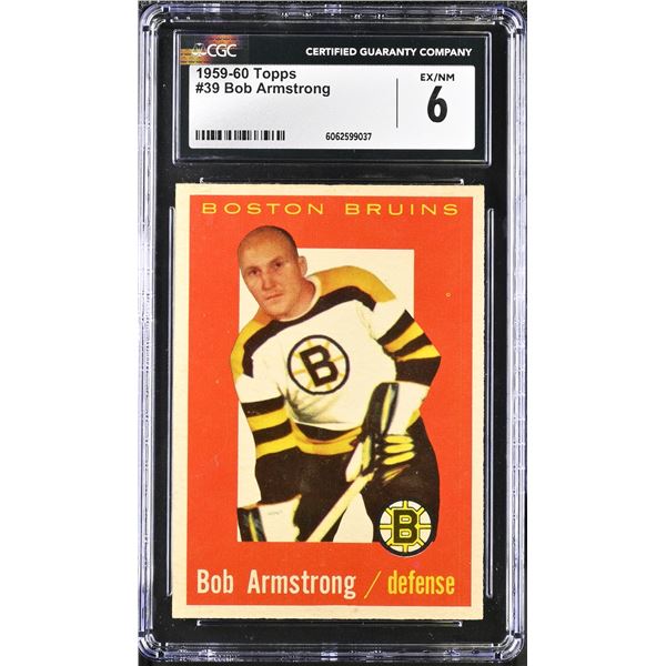 1959-60 Topps #39 Bob Armstrong (CGC 6)