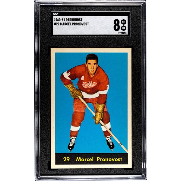 1960-61 Parkhurst #29 Marcel Pronovost (SGC 8)