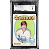 Image 1 : 1971-72 O-Pee-Chee #161 Rick Martin RC (CGC 5)
