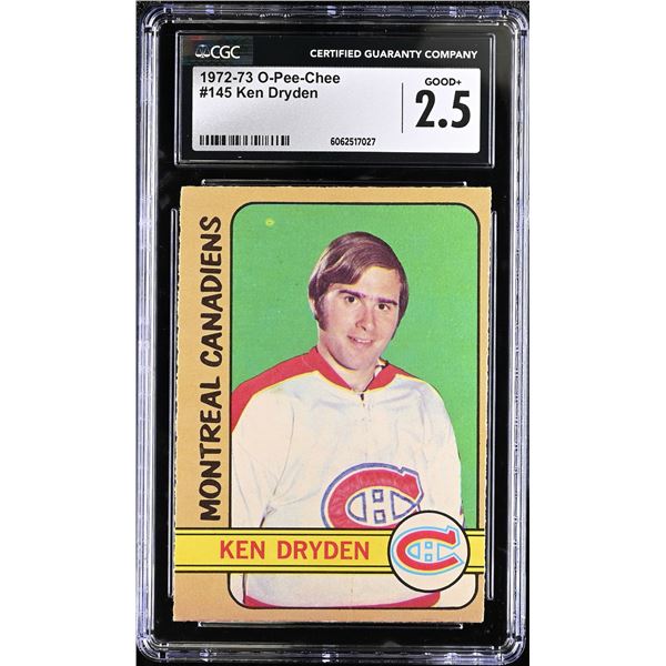1972-73 O-Pee-Chee #145 Ken Dryden (CGC 2.5)