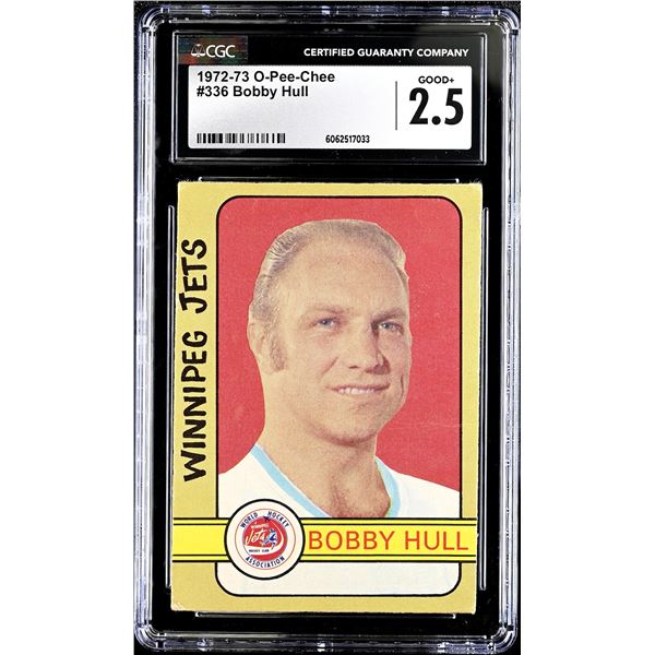 1972-73 O-Pee-Chee WHA #336 Bobby Hull (CGC 2.5)