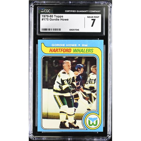 1979-80 Topps #175 Gordie Howe (CGC 7)