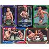 Image 1 : Lot of 5x 2025 Topps Chrome UFC #'d cards and parallels