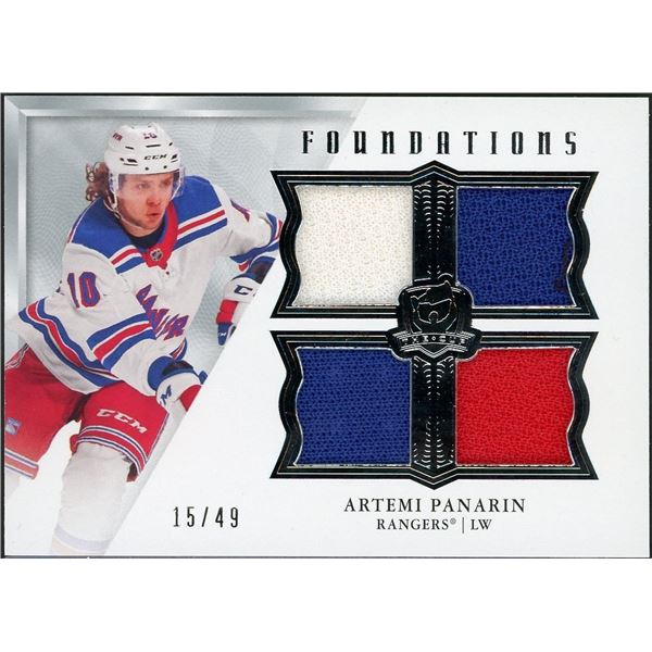 2019-20 Upper Deck The Cup Artemi Panarin Foundations #15/49