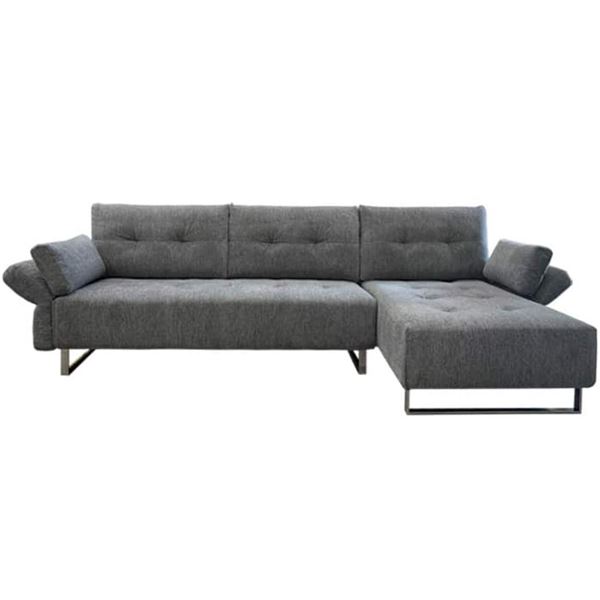 BNIB Alex Grey Right-Hand Facing Sectional Sofa - Retails: $2999 - Size: 114″(L)X40[x=#8243