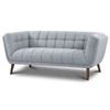 Image 2 : BNIB Jupiter Light-Grey Couch - Retails: $1999 - Size: 79″(L)X35″(D)X30″(