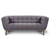 Image 1 : BNIB Jupiter Dark-Grey Couch - Retails: $1999 - Size: 79″(L)X35″(D)X30″(H
