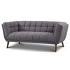 Image 2 : BNIB Jupiter Dark-Grey Couch - Retails: $1999 - Size: 79″(L)X35″(D)X30″(H