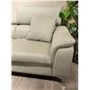 Image 2 : BNIB Reagan Grey - Right Leather Sectional Couch - Retails: $2699