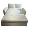 Image 3 : BNIB Fiona Light Grey Loveseat Sofa Bed - Retails: $1399