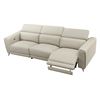 Image 3 : BNIB AI Beige Electric Recliner Sofa - Retails: $2999