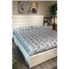Image 3 : BNIB Seattle King - White Lift‑Up Storage Bed Frame - Retails: $1199