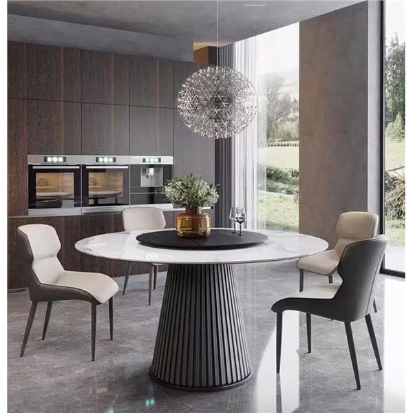 BNIB Douglas 53" Pandora Sintered‑Stone Dining Table - Retails: $2099