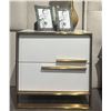 Image 1 : BNIB Terisha White - Nightstand - Retails: $499