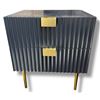Image 1 : BNIB Colin Blue - Nightstand - Retails: $599