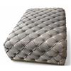 Image 1 : BNIB Ottoman Square Grey Ottoman - Retails: $499