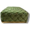 Image 1 : BNIB Ottoman Square Green Ottoman - Retails: $499