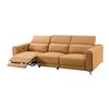 Image 1 : BNIB AI Light Orange Electric Recliner Sofa - Retails: $2999