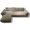 Image 1 : BNIB Alex Grey Left-Hand Facing Sectional Sofa - Retails: $2999 - Size: 114(L)X40