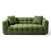 Image 1 : BNIB Scottie( Neptune sofa) Green Designer Couch - Retails: $2799
