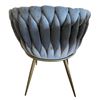 Image 4 : BNIB Jewel Group of 2 - Grey Dining Chair Set - Retails: $478