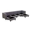 Image 3 : BNIB Barbapapa Dark Grey Modular Couch - Retails: $2199