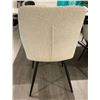 Image 3 : BNIB Teddy Group of 2 - Beige Dining Chair Set - Retails: $478