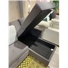 Image 3 : BNIB Jerry Light Grey Sectional Sofa Bed - Retails: $1899