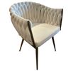 Image 2 : BNIB Jewel Group of 2 - Beige Dining Chair Set - Retails: $478