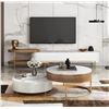Image 1 : BNIB Twins Coffee Table - Retails: $1499 - big round top diameter 31, 18 high -