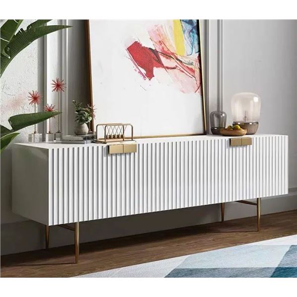 BNIB Colin TV Stand - Retails: $1499 - Size:71(L)X16(D)X26(H)