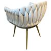 Image 2 : RS NEW Jewel Beige Dining Chair - Retails: $478