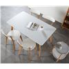 Image 3 : BNIB Tulip - Contemporary Dining table - Retails: $499 - 55(L)X31(D)X30
