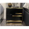 Image 1 : BNIB Terisha Black - Nightstand - Retails: $499