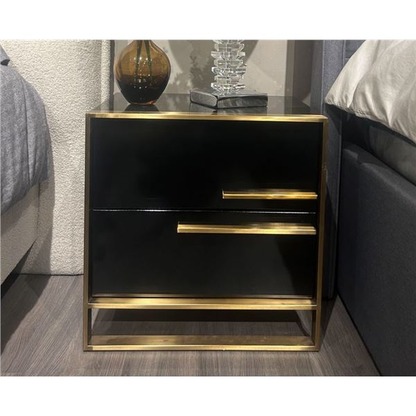 BNIB Terisha Black - Nightstand - Retails: $499