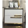 Image 1 : BNIB Terisha White - Nightstand - Retails: $499