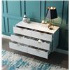 Image 3 : BNIB Honeycomb Sideboard - Retails: $1299 - Size: 52(L)X17(D)X32(H)