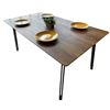 Image 2 : BNIB Charlie Oak Colour Dining Table (Large) - Retails: $599 - Size:63"X35"