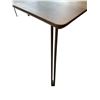 Image 3 : BNIB Charlie Oak Colour Dining Table (Large) - Retails: $599 - Size:63"X35"