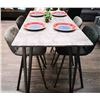 Image 1 : BNIB Ashley Bar table - Concrete Bar Table - Retails: $699