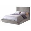 Image 1 : BNIB Hawaii Queen Bedframe w/lift up storage - Grey - Retails: $1199 - Size: headboard height 51