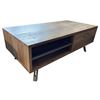 Image 3 : BNIB Edward Wood Coffee Table - Retails: $699 - Size: 47(L)X24(D)X18(H