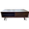 Image 2 : BNIB Edward Wood Coffee Table - Retails: $699 - Size: 47(L)X24(D)X18(H